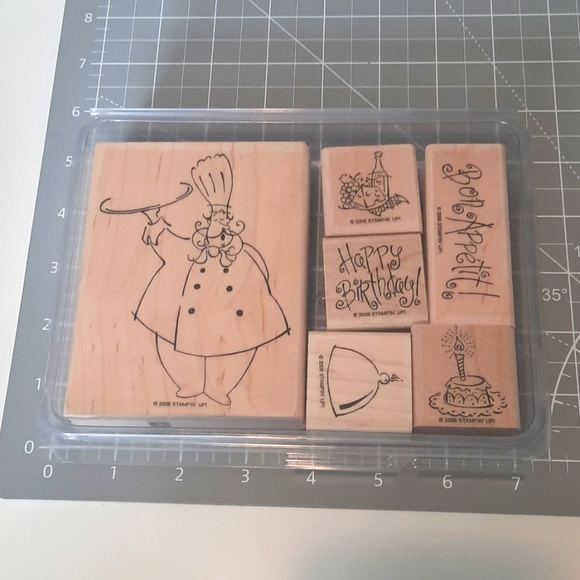 Voila Stampin Up rubber stamp set - Picture 3 of 5